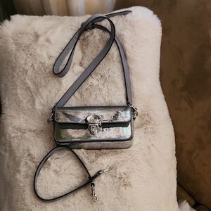 NWOT Coach Metallic Sequins Crossbody Bag​​​​
